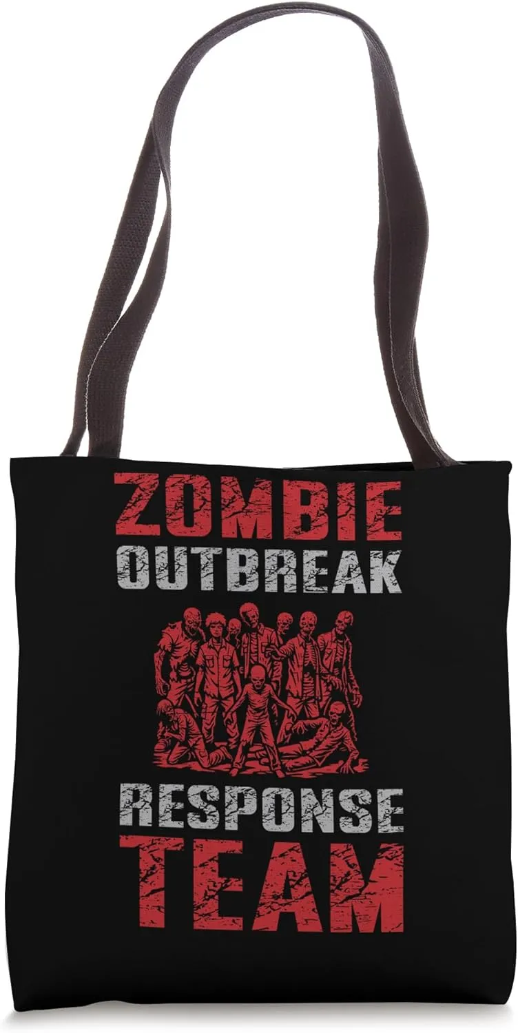Zombie Outbreak Response Team Graphic Tote Bag