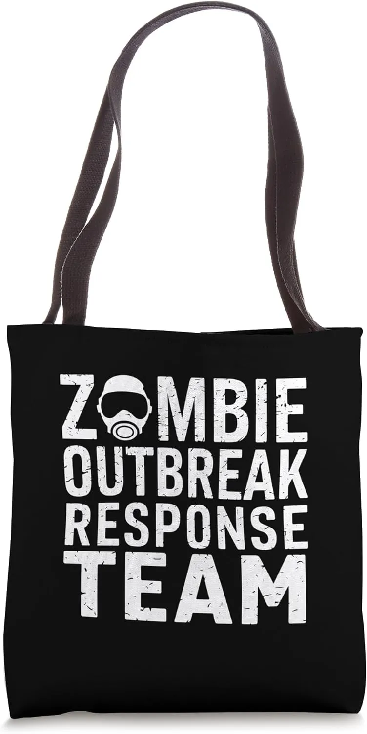 Zombie Outbreak Response Team - Zombie Apocalypse Halloween Tote Bag