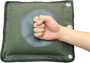 ZooBoo Wing Chun Kung Fu Wall Bag Canvas Leather Kick Boxing Striking Punch